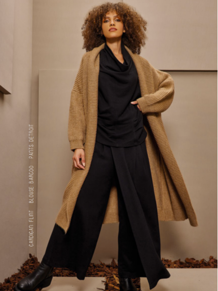 FLINT CAMEL CARDIGAN