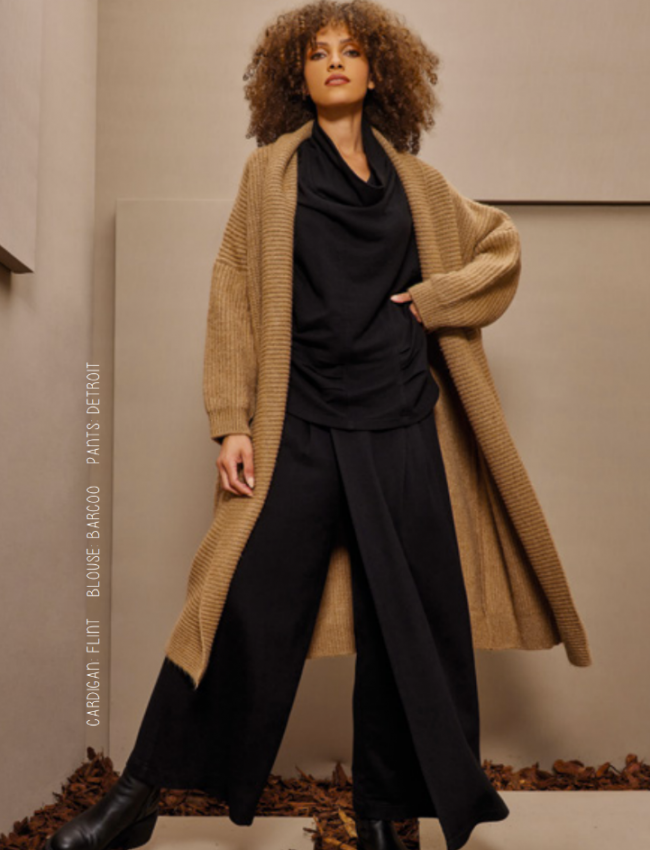 FLINT CAMEL CARDIGAN