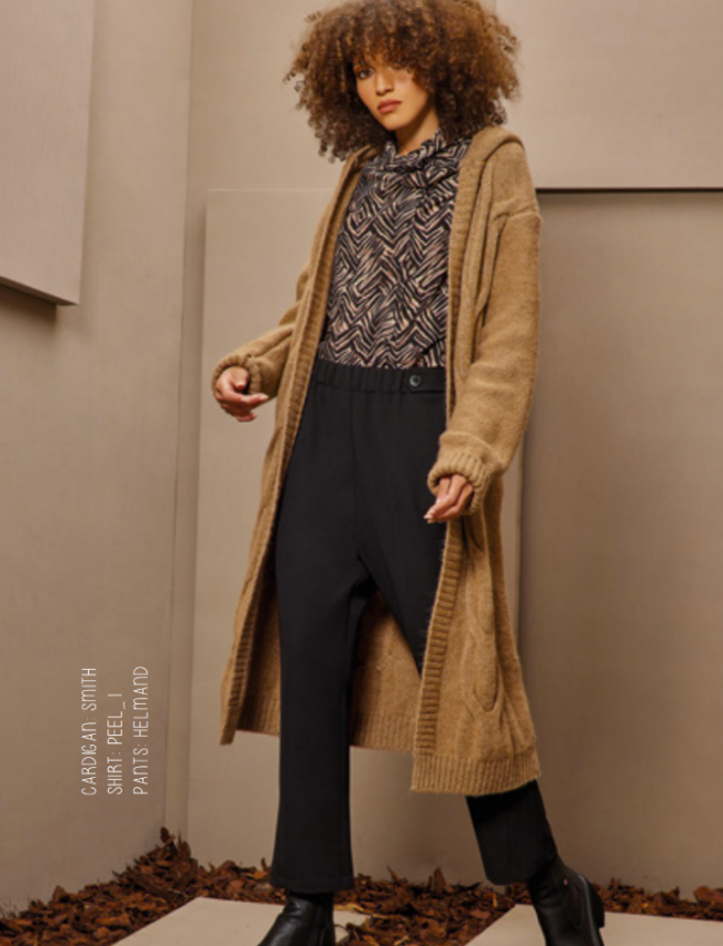 FLINT CAMEL CARDIGAN