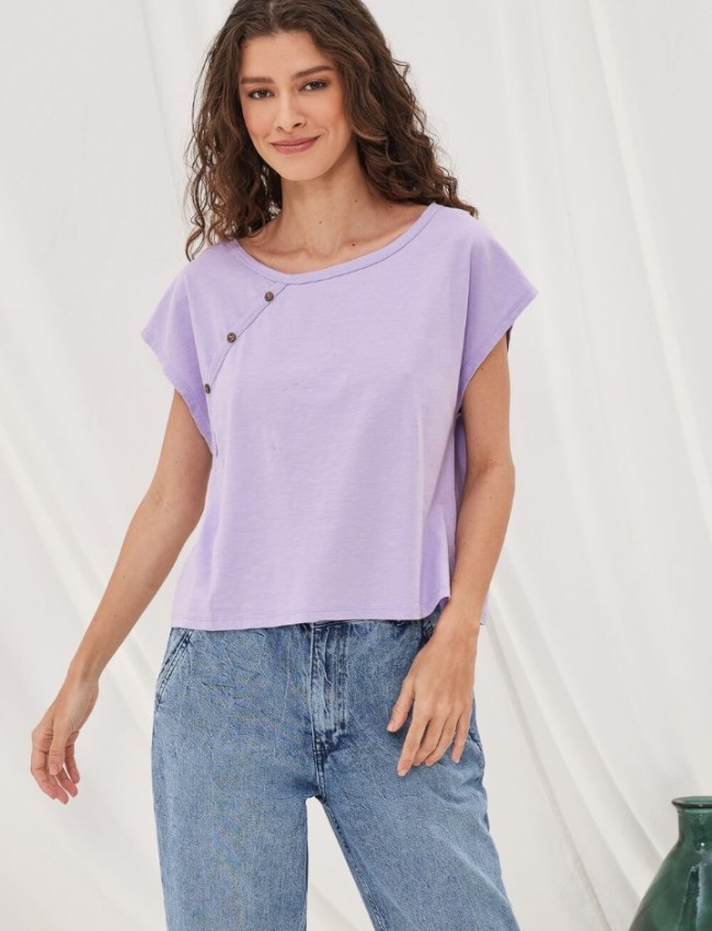 VALMAS LAVENDER TOP NAMASTE