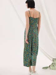 FLAX GREEN JUMPSUIT NAMASTE