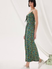 FLAX GREEN JUMPSUIT NAMASTE