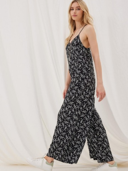 KERI BLACK JUMPSUIT NAMASTE