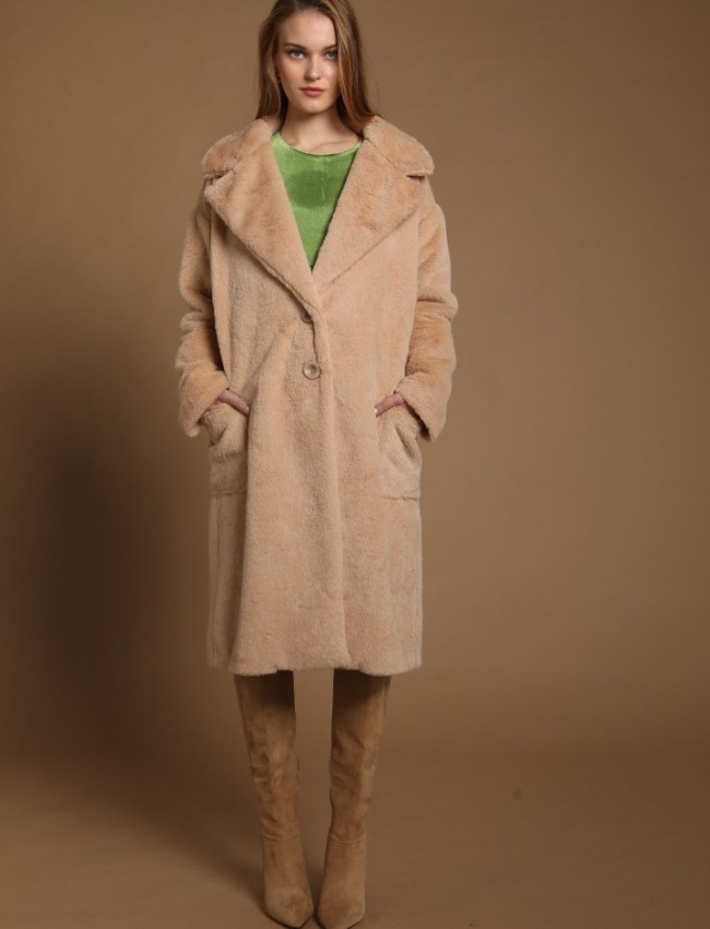 SADIE FAUX FUR COAT