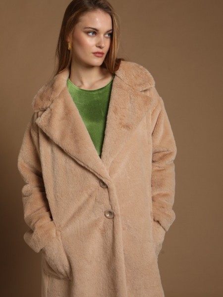 SADIE FAUX FUR COAT