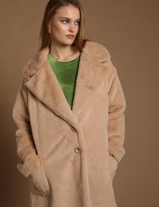 SADIE FAUX FUR COAT