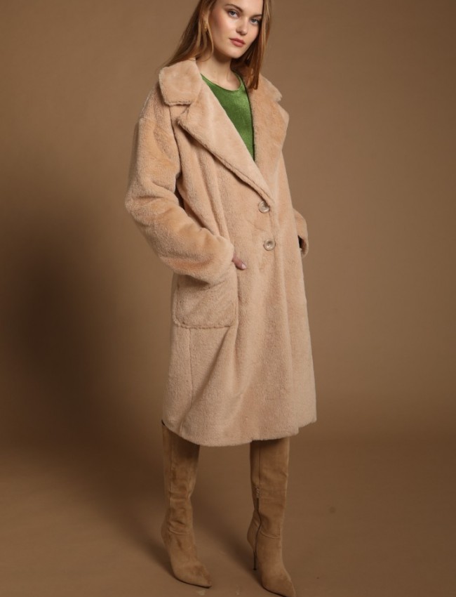 SADIE FAUX FUR COAT
