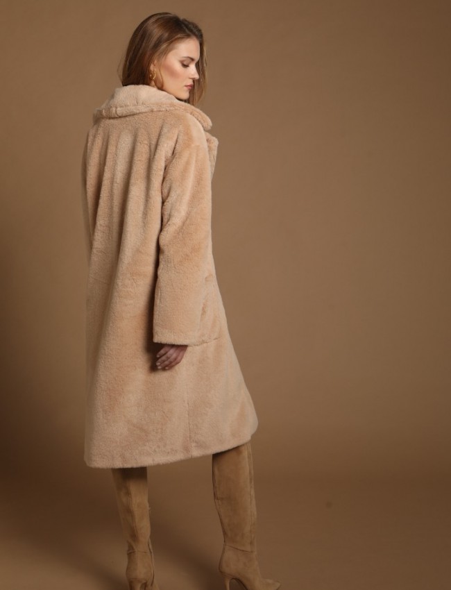 SADIE FAUX FUR COAT