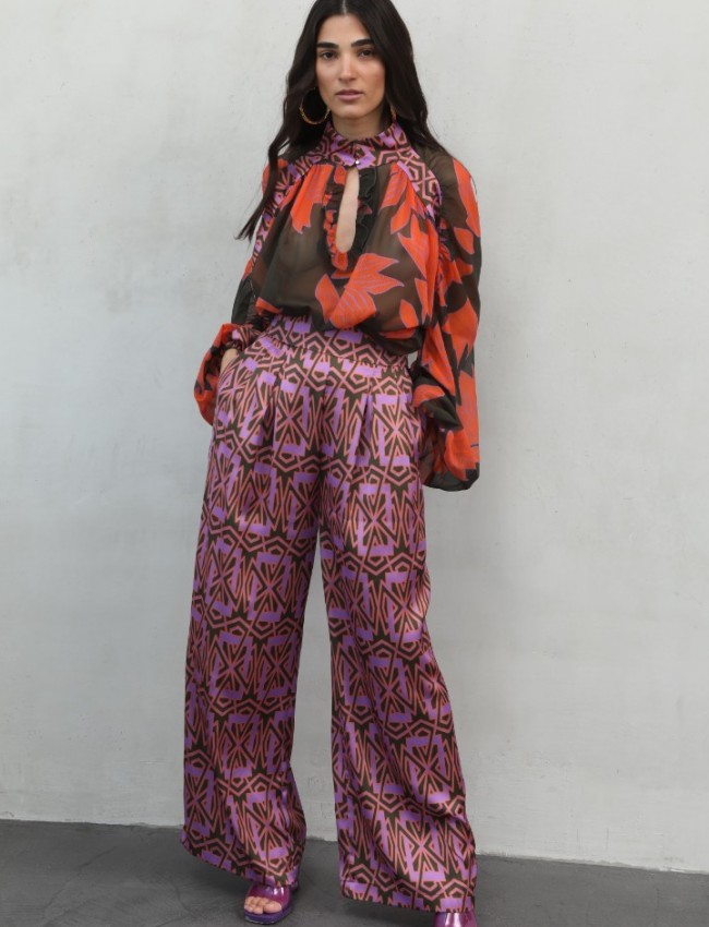 KLEIO MULTICOLOUR PANT NEMA 