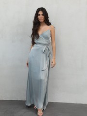 PERLA GREY MAXI DRESS NEMA