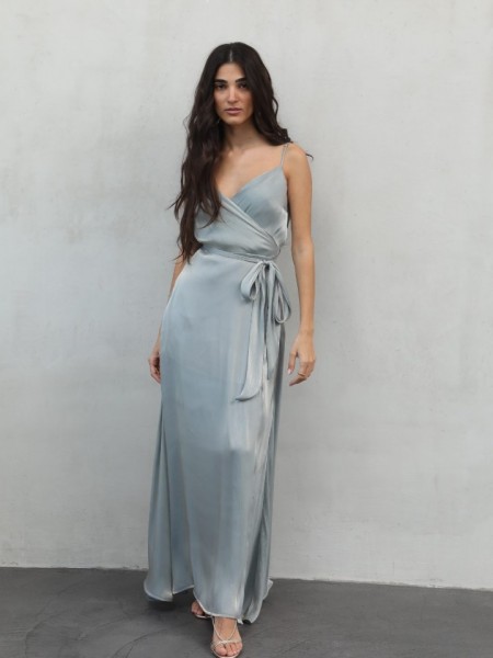 PERLA GREY MAXI DRESS NEMA