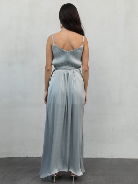 PERLA GREY MAXI DRESS NEMA