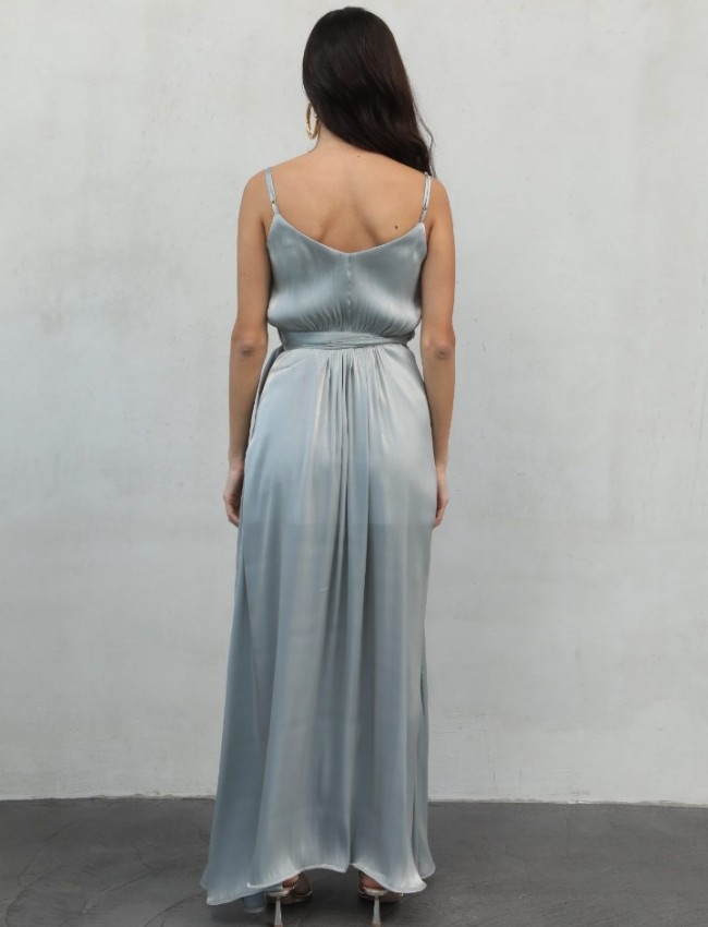 PERLA GREY MAXI DRESS NEMA