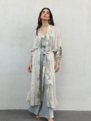 CLOUD GREY KIMONO NEMA