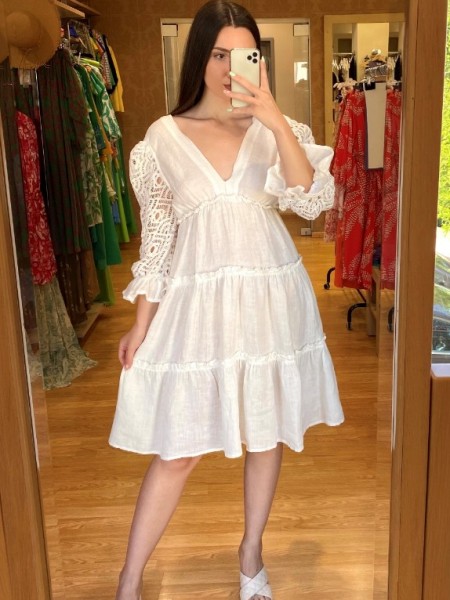AMELIA WHITE DRESS
