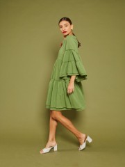 SANNA GREEN DRESS