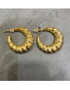Ismini gold earrings.....Romina exclusive 