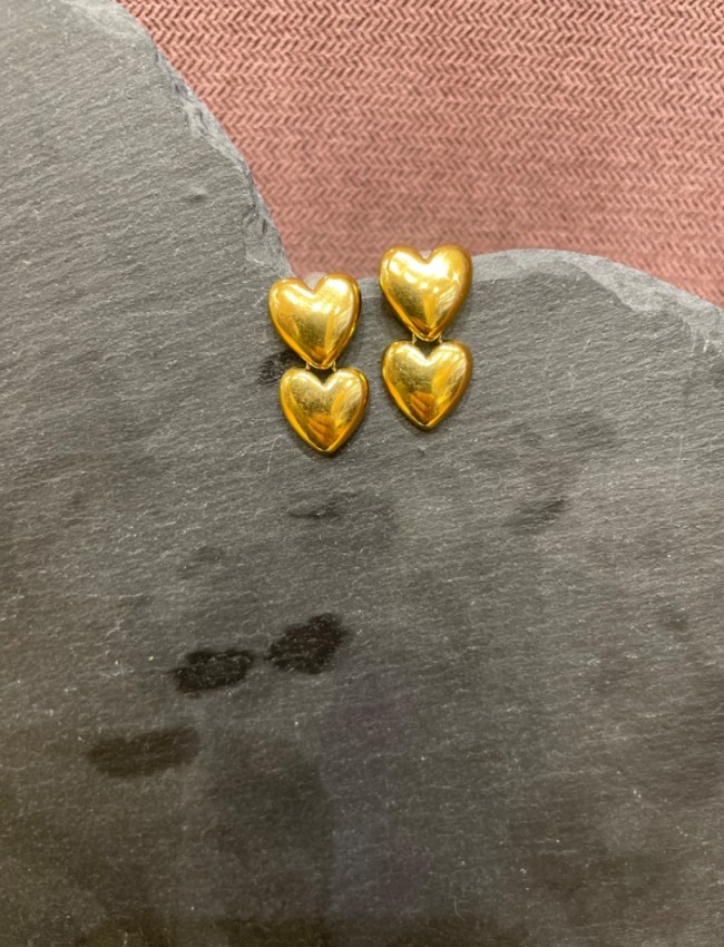 Double hearts gold.......Romina exclusive 