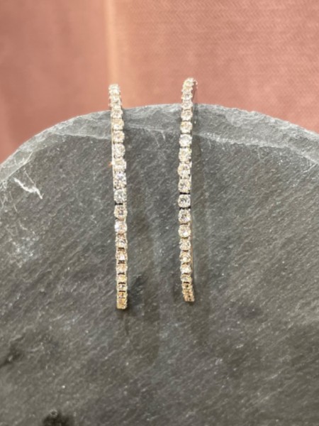 Paris silver earrings.......Romina exclusive