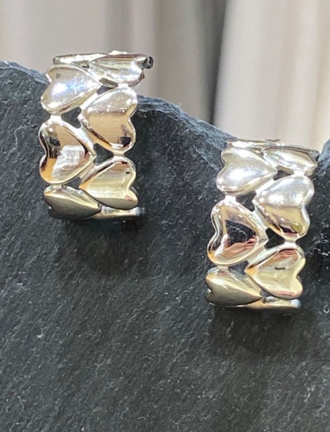 Little hearts silver.....Romina exclusive   