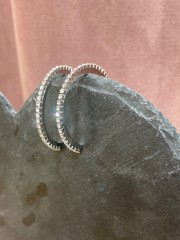 Paris silver earrings.......Romina exclusive
