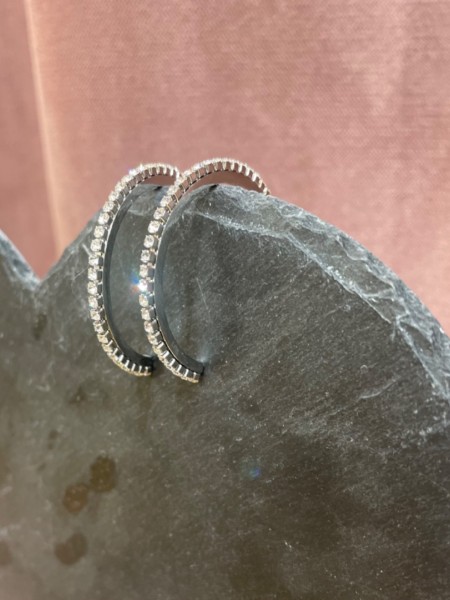 Paris silver earrings.......Romina exclusive