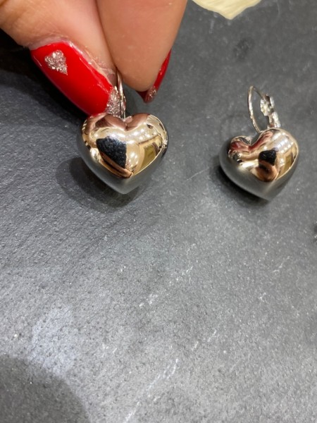 Mini hearts silver.....Romina exclusive 