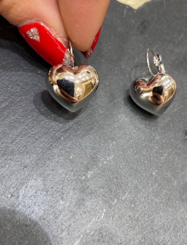 Mini hearts silver.....Romina exclusive 