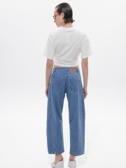 Mid Blue Denim Rumi Pants  Sac & Co