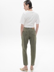 Khaki Denim Angela Pants Sac & Co