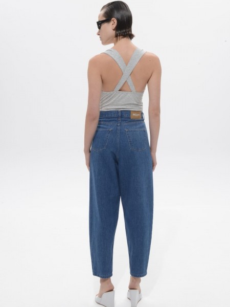 Ocean Blue Denim Lima Pants Sac & Co 