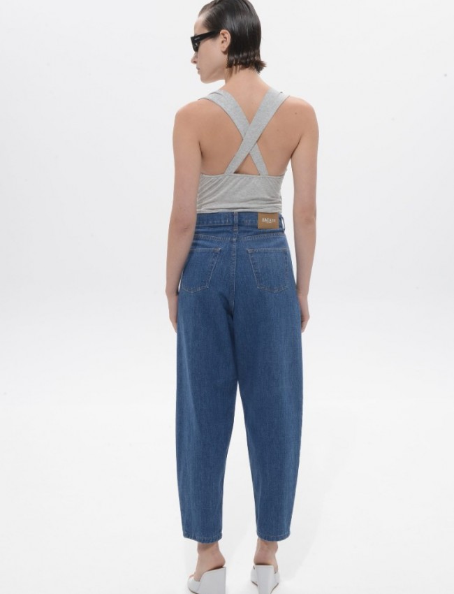 Ocean Blue Denim Lima Pants Sac & Co 