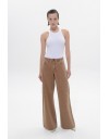 Tobacco Belen Denim Pants Sac & Co 