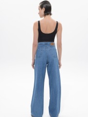 Mid Blue Denim Cindy Pants Sac & Co Mid Blue Denim Cindy Pants Sac & Co
