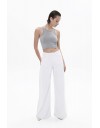 White Belen Denim Pants Sac & Co 