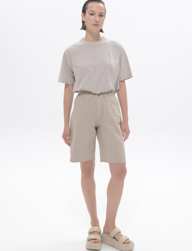 Μπεζ Irida T-Shirt Sac & Co 
