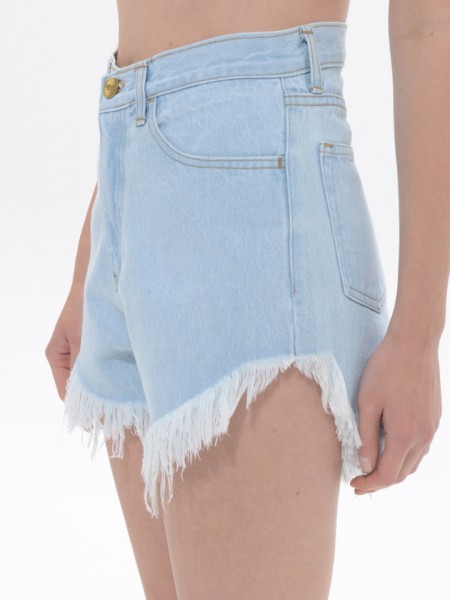 Light blue TULUM denim shorts