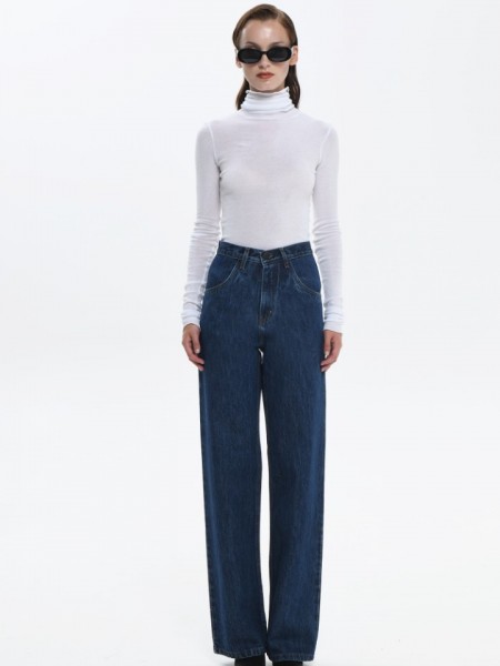 Dark blue ISABELLA denim pants
