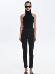 RINA BLACK DENIM PANTS