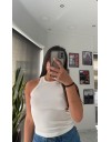 Off White Eri Bamboo Tank Top Sac@CO 