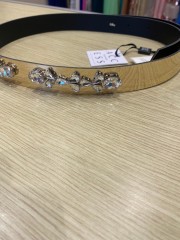Χρυσή ζώνη με strass Access