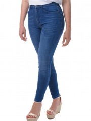 Blue jean ψηλόμεσο skinny ελαστικό παντελόνι Attrattivo