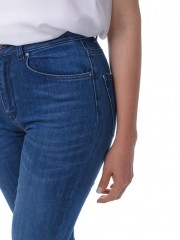 Blue jean ψηλόμεσο skinny ελαστικό παντελόνι Attrattivo