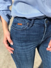 Blue jean ψηλόμεσο skinny ελαστικό παντελόνι Attrattivo